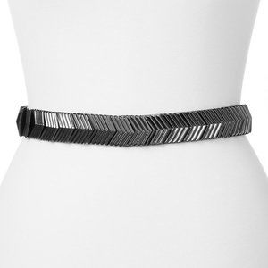 Women's Apt. 9 Elasticated/Stretch Wrap Metal Belt - Size: M-L